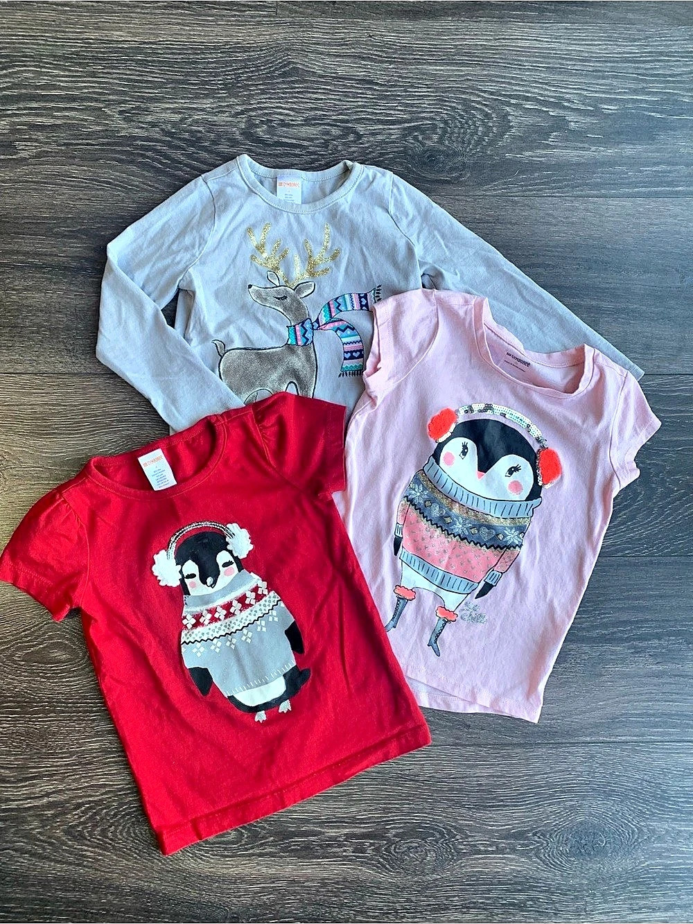 Gymboree Girls Size 4 Graphic Tops 3-Piece Set
